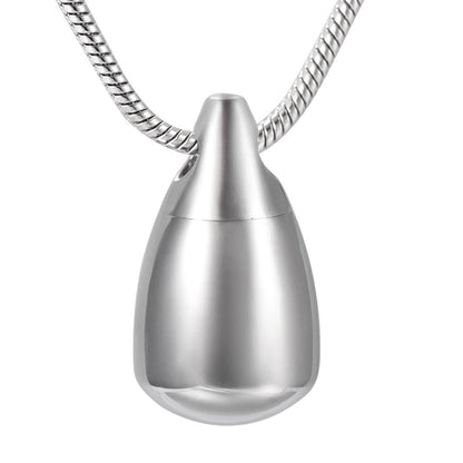 Flat Bottom Teardrop Pendant - PREMIUM URNS
