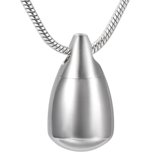 Flat Bottom Teardrop Pendant - PREMIUM URNS