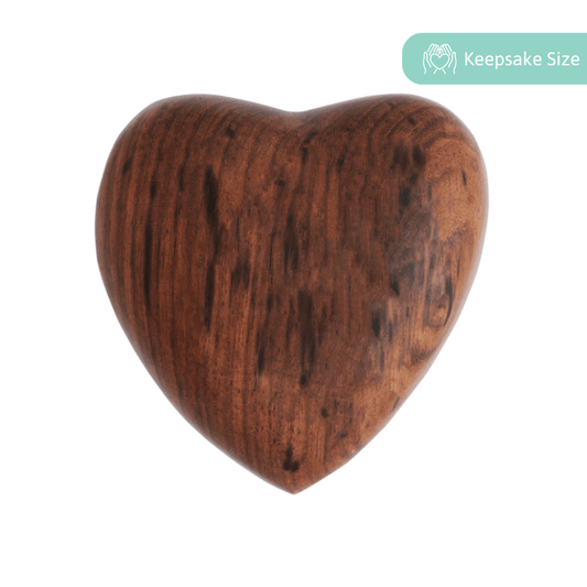 Handcrafted Wooden Heart - PREMIUM URNS