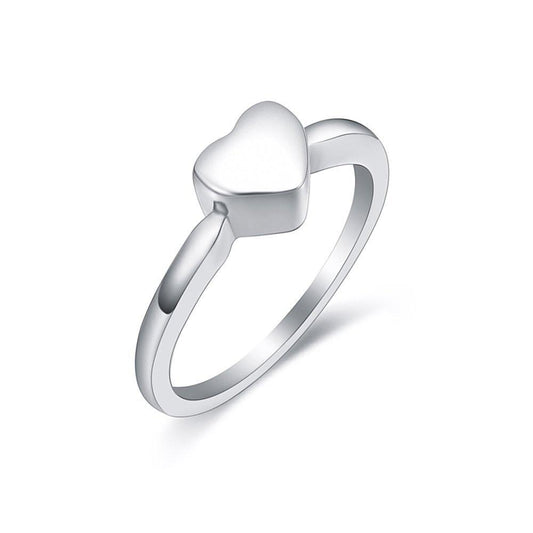 Heart Ring Stainless Steel - PREMIUM URNS