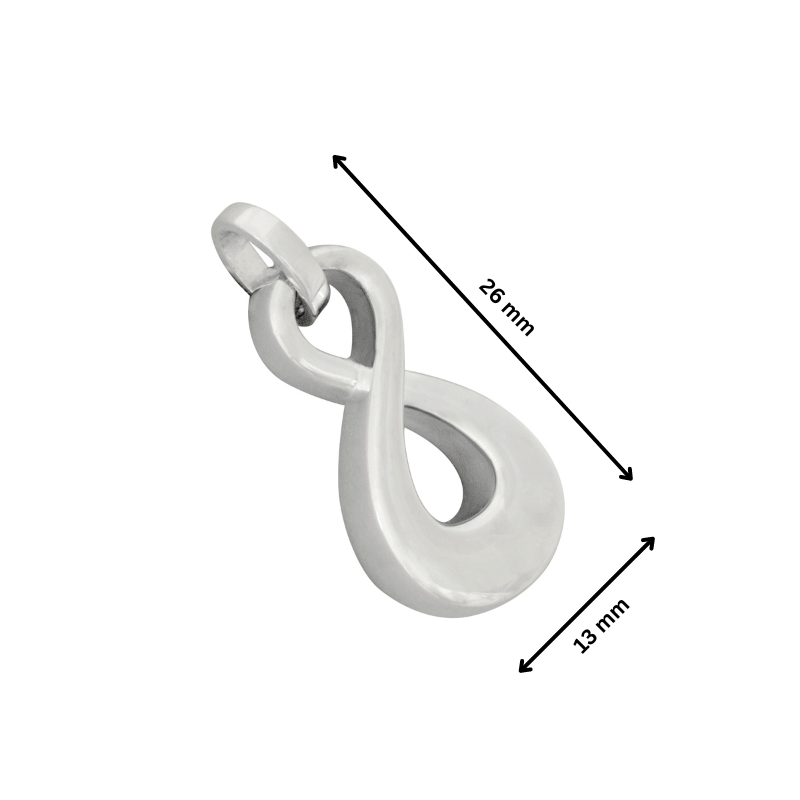 Infinity Pendant 925 Silver - PREMIUM URNS