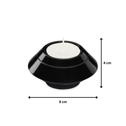Keepsake Candle Urn Black - PREMIUM URNS