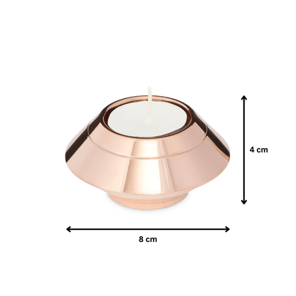 Keepsake Candle Urn Rose Gold Tone - PREMIUM URNS