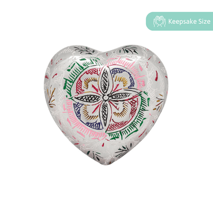Lattice Heart Keepsake - PREMIUM URNS