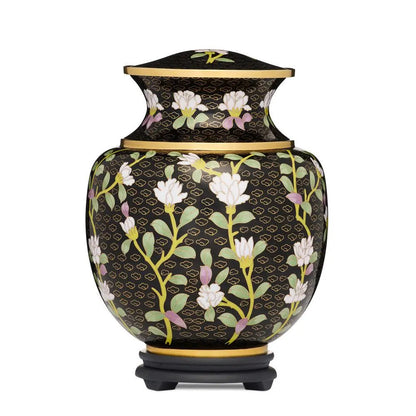 Midnight Bloom Adult Urn - PREMIUM URNS