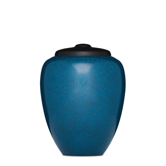 Mottled Blue Adult Urn - PREMIUM URNS