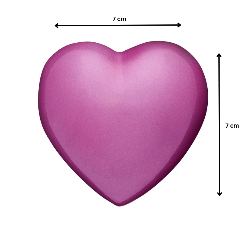 Orchid Pearl Heart Keepsake - PREMIUM URNS