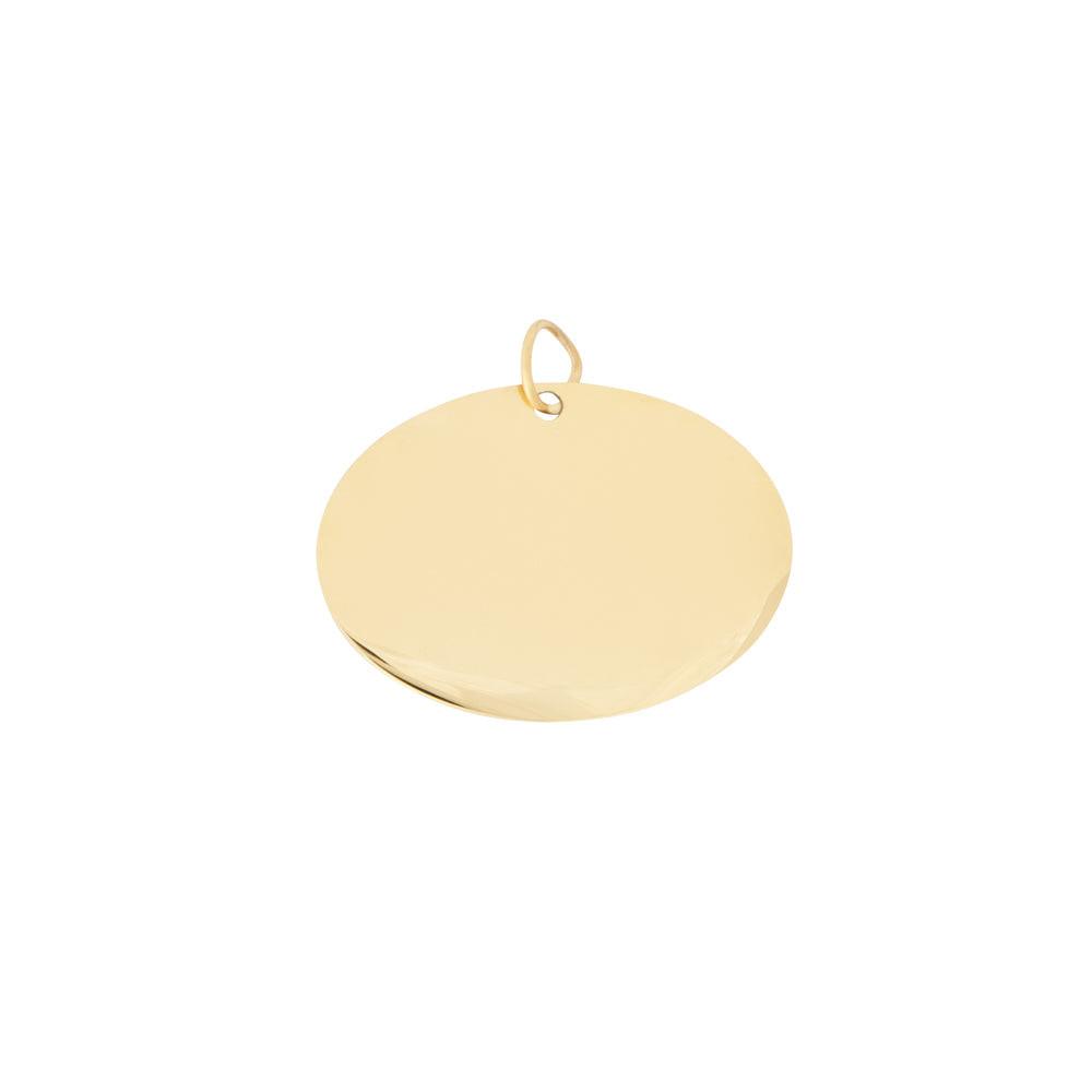 Oval Name Tag Gold - PREMIUM URNS