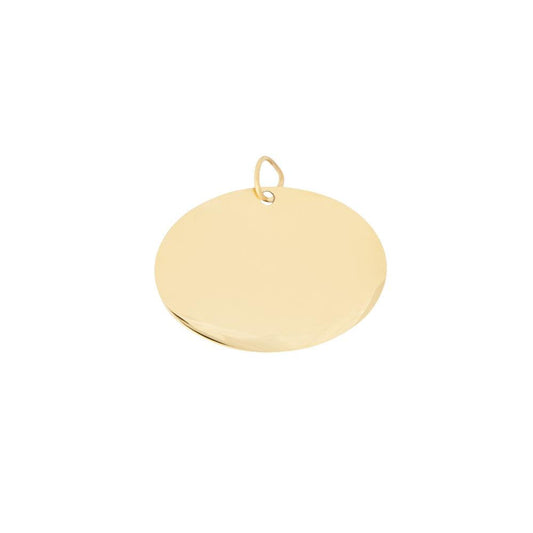 Oval Name Tag Gold - PREMIUM URNS
