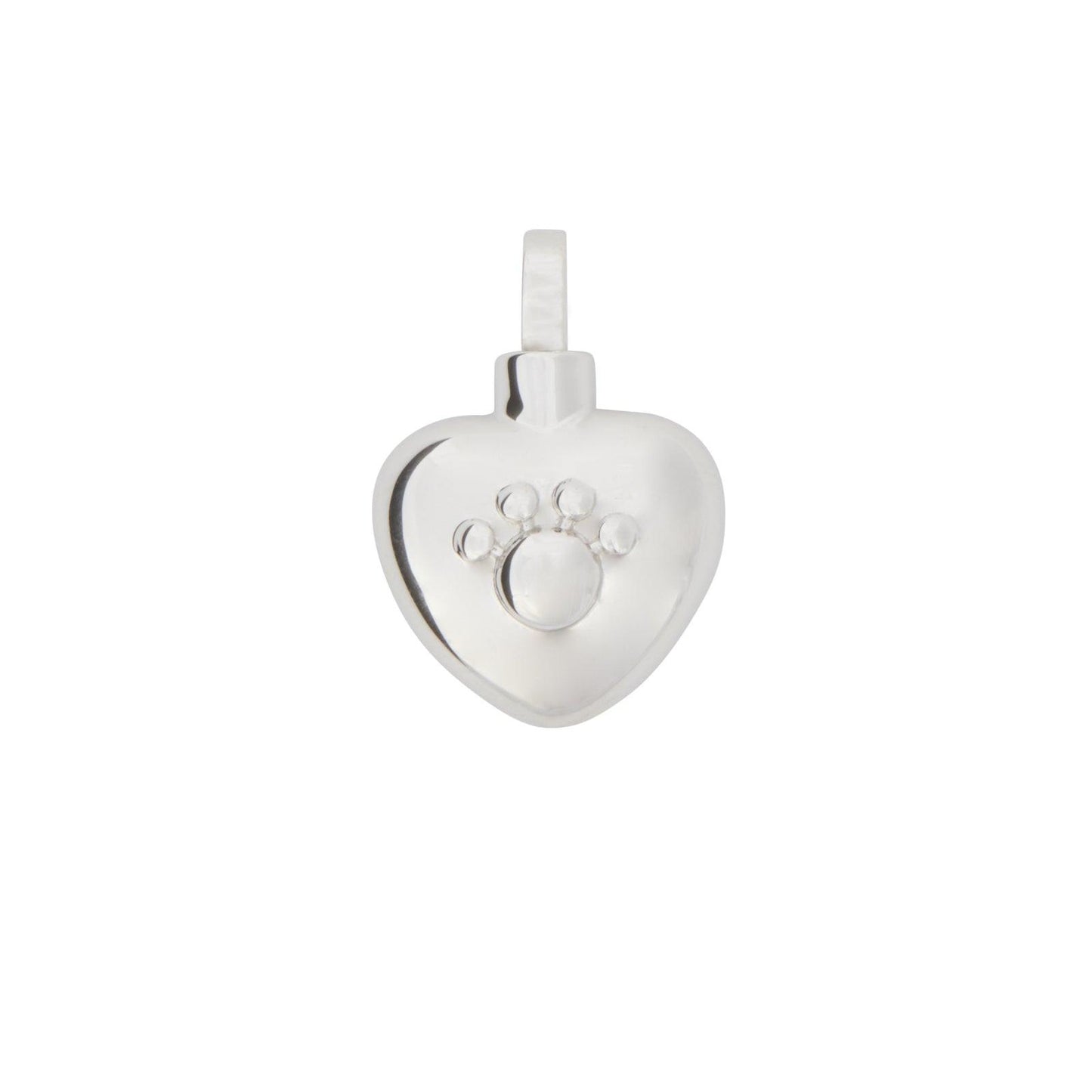 Paw Heart Pendant 925 Silver - PREMIUM URNS