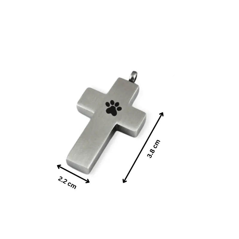 Paw Print Cross - PREMIUM URNS