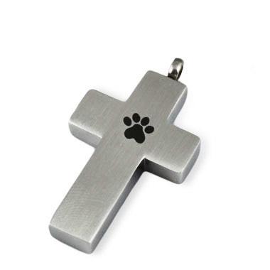 Paw Print Cross - PREMIUM URNS