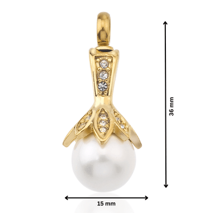 Pearl Flower Pendant - PREMIUM URNS