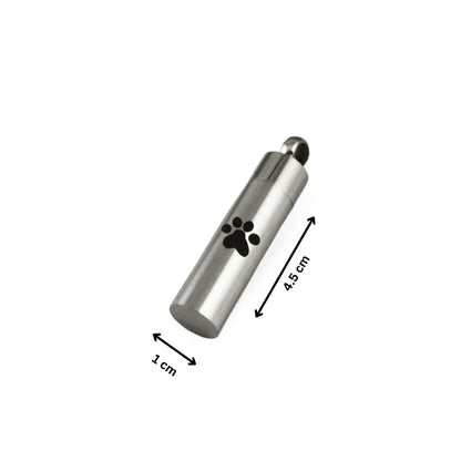 Pet Paw Cylinder - PREMIUM URNS