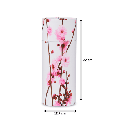 Pink Cherry Blossom Scattering Urn - Large - PREMIUM URNS