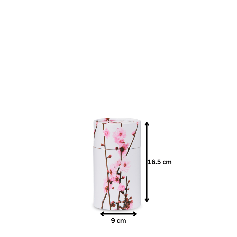 Pink Cherry Blossom Scattering Urn - Small - PREMIUM URNS