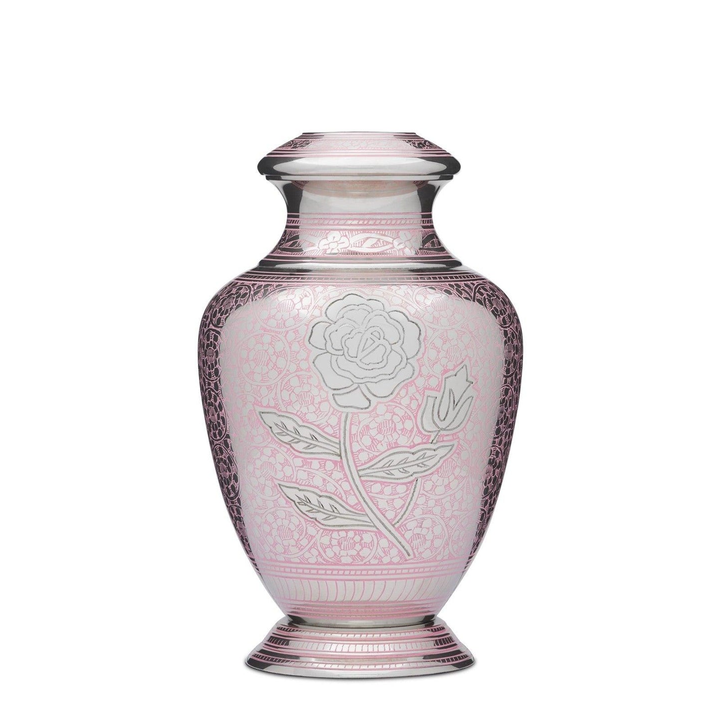 Pink Rose - Adult Urn - PREMIUM URNS