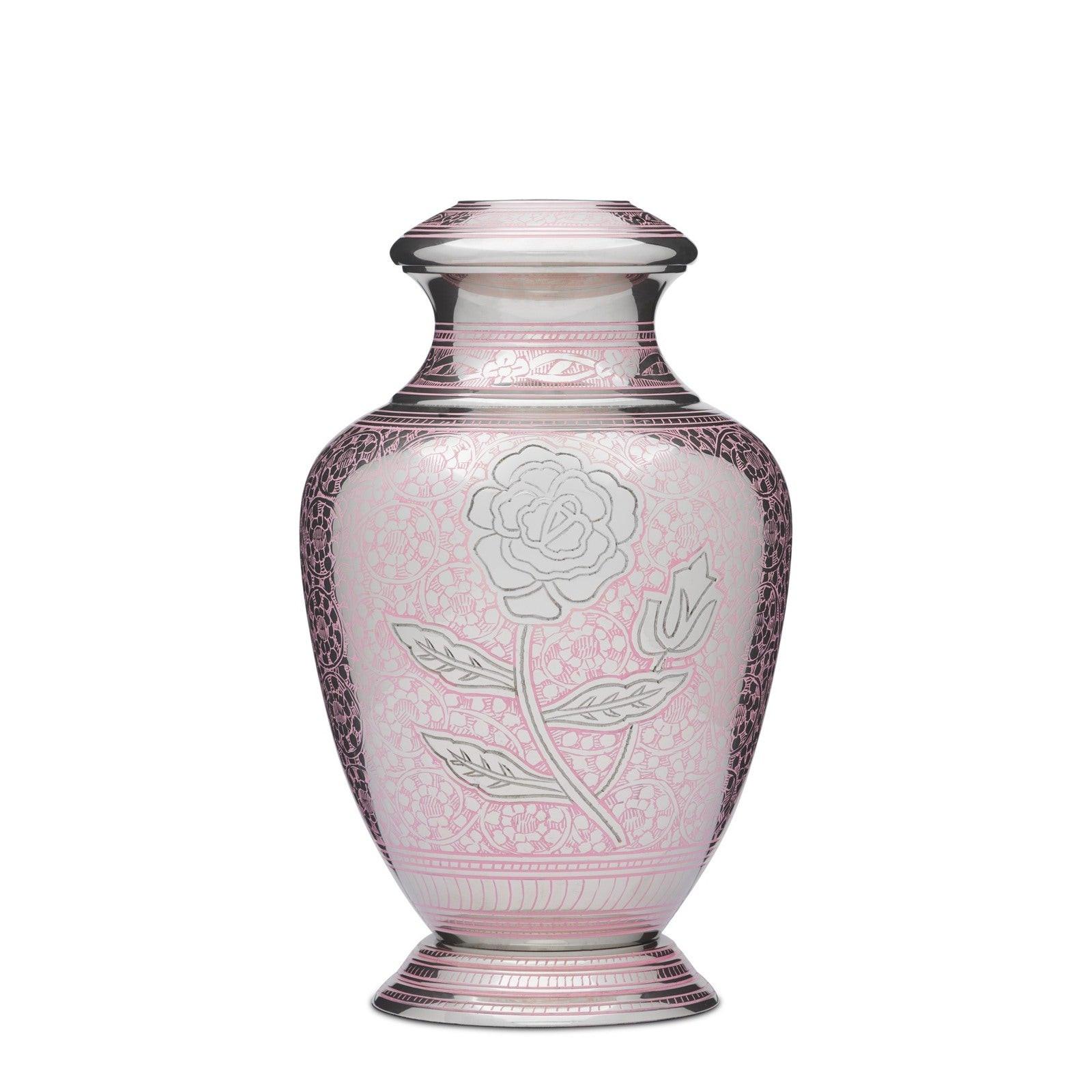 Pink Rose - Adult Urn - PREMIUM URNS