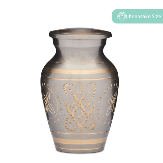 Platinum Gold Keepsake Urn - PREMIUM URNS