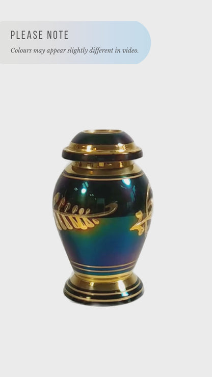 Roman Green and Gold Keepsake