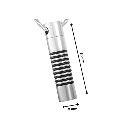 Stripe Cylinder Pendant - PREMIUM URNS