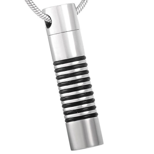 Stripe Cylinder Pendant - PREMIUM URNS