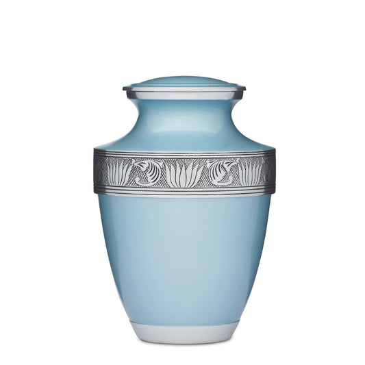 Teal Alloy Urn - PREMIUM URNS