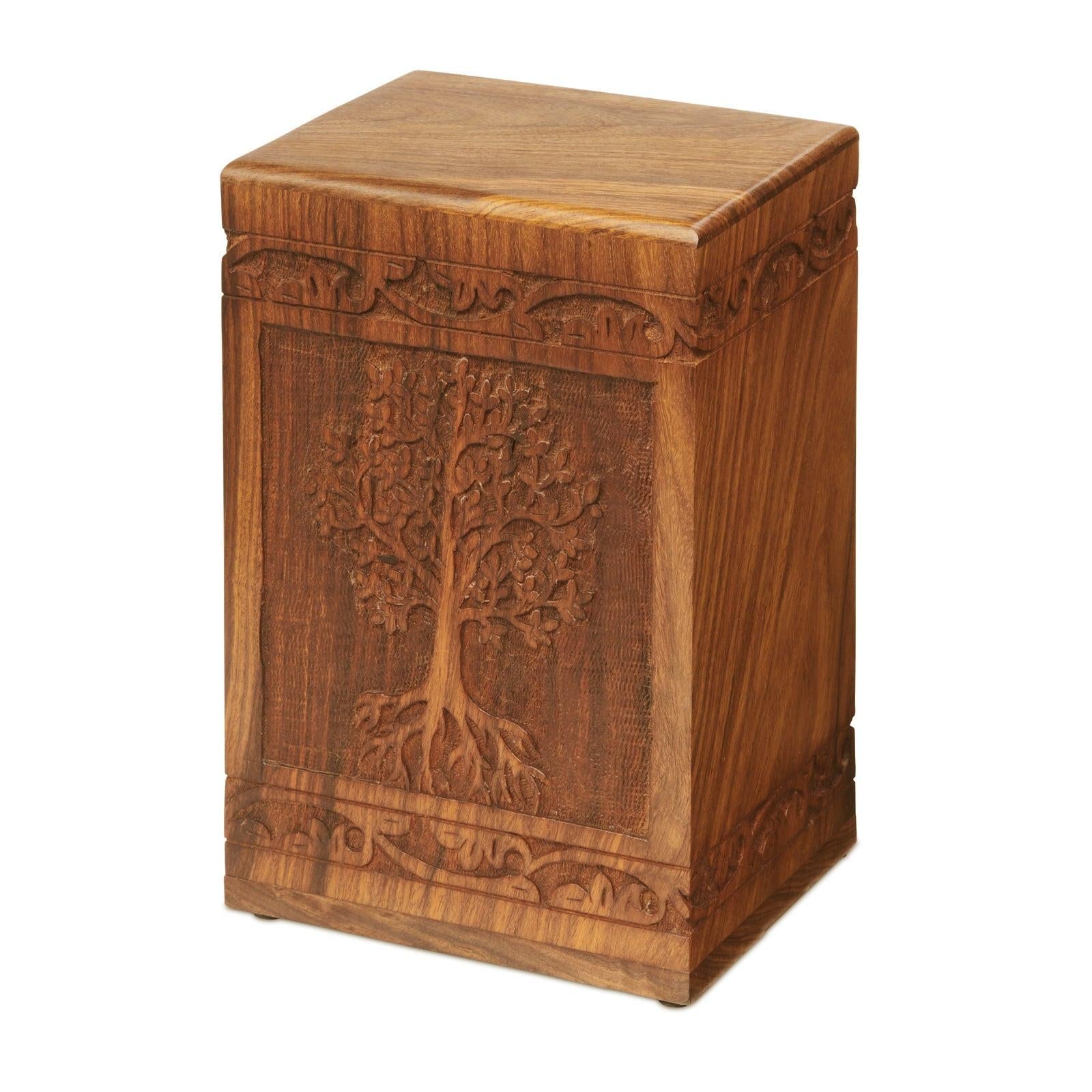 Tree Of Life Wooden Urn - PREMIUM URNS