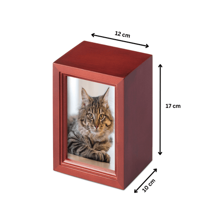 Wooden Photo Urn - Medium - PREMIUM URNS