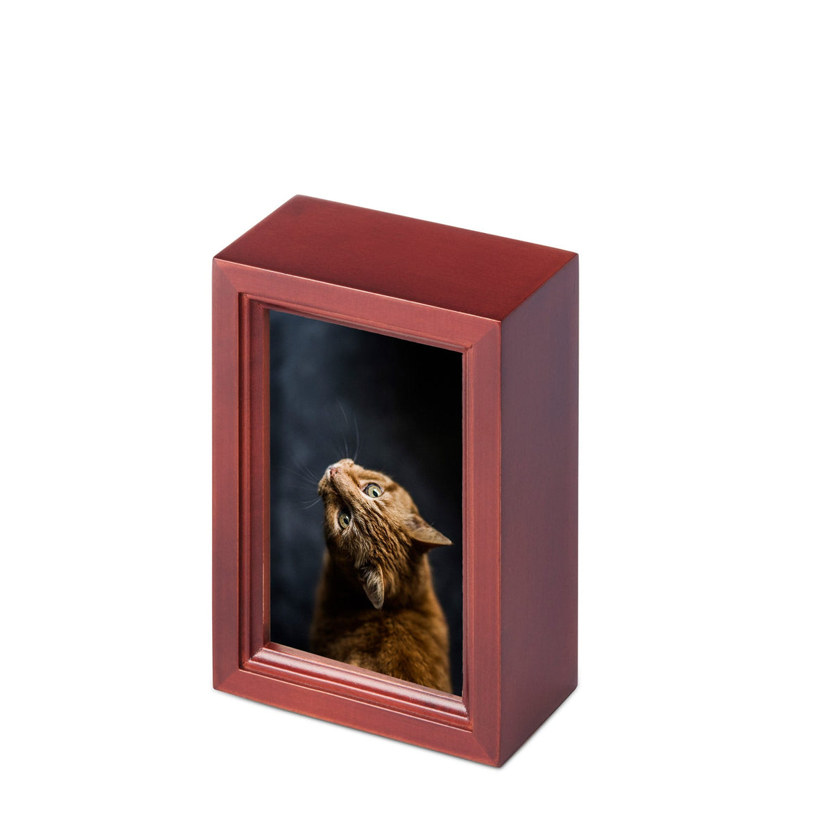 Wooden Photo Urn - Small - PREMIUM URNS
